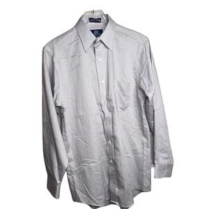 Stafford Classic White Dress Shirt for Men